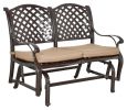 Savannah Outdoor Aluminum Bench Glider