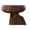 Old Growth Teak Root Counter Stool