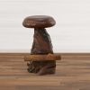 Old Growth Teak Root Bar Stool