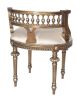 Platine Cream Vanity Chair