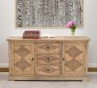 Inverness Farmhouse Diamond Sideboard Buffet