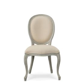 Mystique Gray Mahogany Casual Dining Side chair