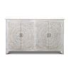 Carved Lace 4 Door Sideboard