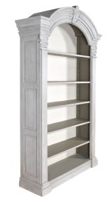 Mystique Gray Continental Casual Bookcase