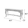 Platine Lion Console Table