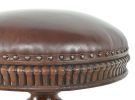 Church Street Leather Bar Height Stool