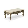 Platine Lion Coffee Table with Marble Top