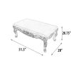 Platine Lion Coffee Table with Marble Top