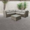 Cawtherne Grey Sectional with Coffee Table