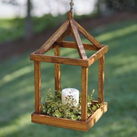 Simple Open Wood Lantern