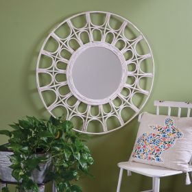 Barbados Rattan Mirror