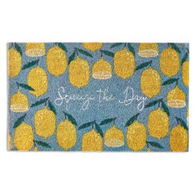 Squeeze The Day Lemons Doormat