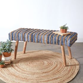 Recycled Denim Bench