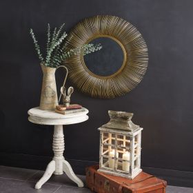 Golden Sunburst Mirror