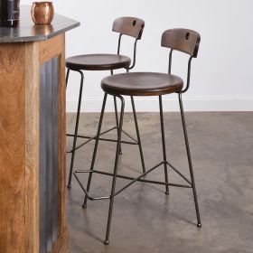 Industrial Farmhouse Bar Stool