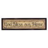 "God Bless Our Home" by Gail Eads, Ready to Hang Framed Print, Black Frame