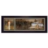 "God Bless Our Home" By Robin-Lee Vieira, Printed Wall Art, Ready To Hang Framed Poster, Black Frame