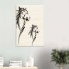 Equestrian Elegance Wood Print Art and Design by HadiArts