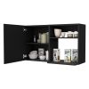 Carter Black 2 Wall Cabinet