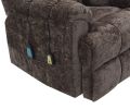 Brown Power Lift Recliner with Heating and Massage