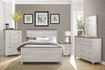 Transitional Rustic Style 1pc Dresser of 8 Drawers Two-Tone Antique White and Brown Classic Bedroom Furniture