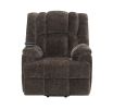 Brown Power Lift Recliner with Heating and Massage