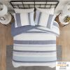 3 Piece Jacquard Duvet Cover Set