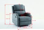 Best Choice Recliner Chair Living Room Reclining Sofa Chair, Home Theater Seating Modern Recliner