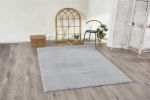 Jassrug Fur Carpet 120x180 Light Gray