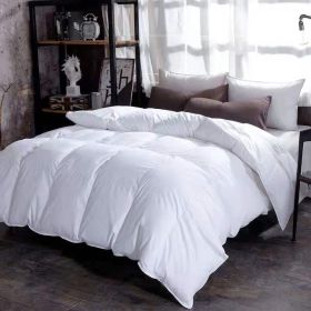 Down Duvet, Winter Duvet, Goose Down Duvet Core, Air Conditioner (Option: White-200x230cm-8)