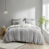 3 Piece Cotton Jacquard Duvet Cover Set