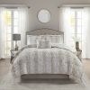 4PC Faux Fur Comforter Set