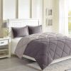 3M Scotchgard Diamond Quilting Reversible Down Alternative Comforter Set