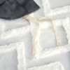 3 Piece Cotton Duvet Cover Set with Chenille Tufting