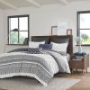 3 Piece Cotton Duvet Cover Set with Chenille Tufting