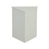 Triangle Bathroom Storage Cabinet with Adjustable Shelves, Freestanding Floor Cabinet for Home Kitchen