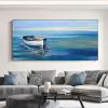 Hand Painting Wall Art Modern Abstract Ocean Landscape Home Living Room hallway bedroom luxurious decorative painting