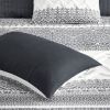 3 Piece Cotton Duvet Cover Set with Chenille Tufting