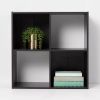 4 Cube Decorative Bookshelf